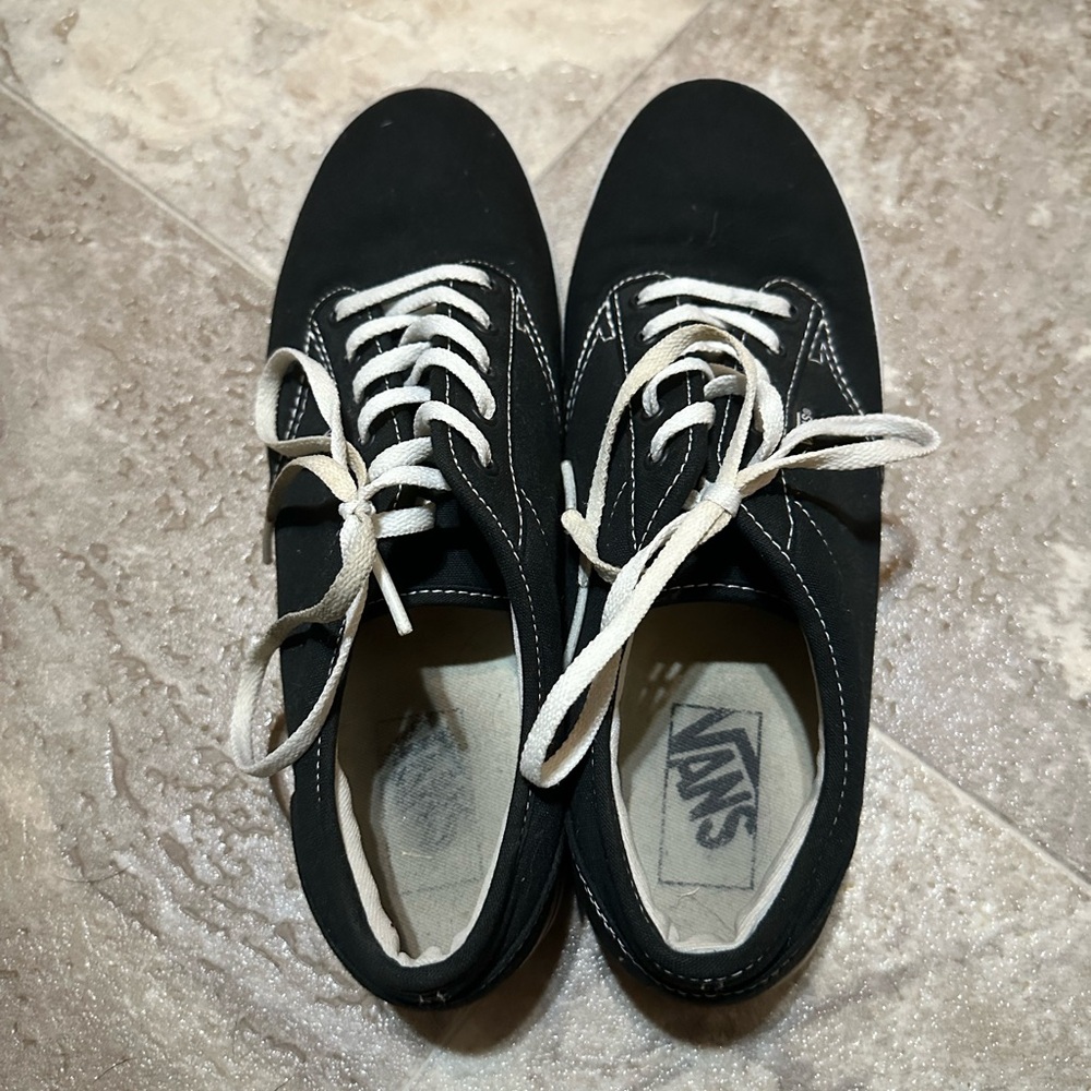 Vans Black and White Old Skool Sneakers